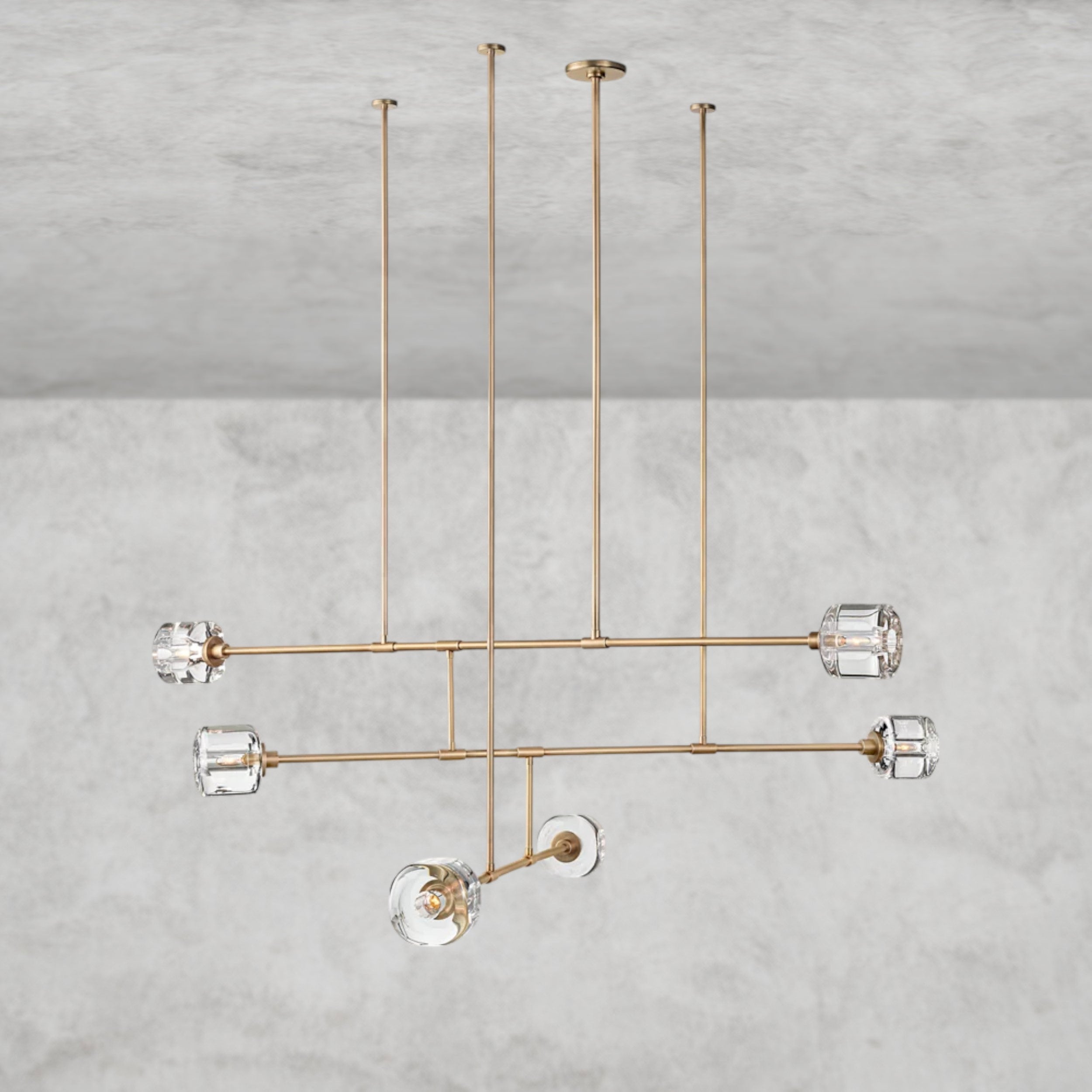 Demaret Mobile Round Chandelier 48", 62"